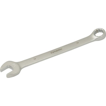 DYNAMIC Tools 14mm 12 Point Combination Wrench, Contractor Series, Satin D074414